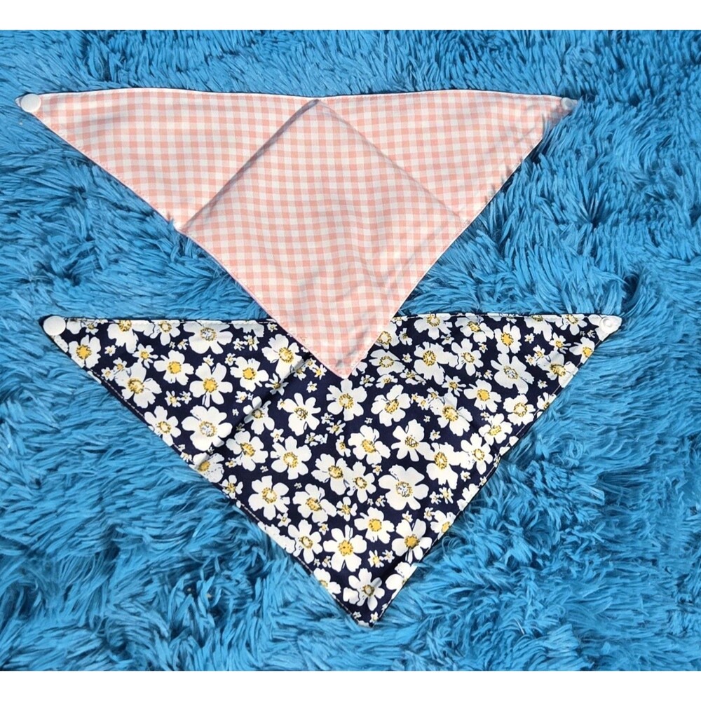 DDuoSnooth Halloween Dog & Cat Bandana/Scarf Polyester Small 13" w/Snap Buttons - Picture 2 of 6